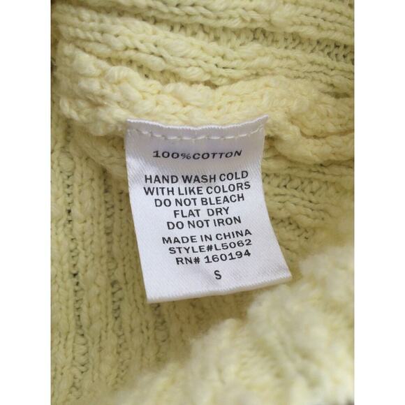 By Together cropped cardigan S knit sweater Anthro academia collegiate preppy - Picture 10 of 11